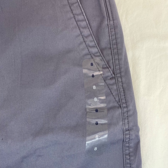 Gap Girlfriend Khaki High Rise Stretch Gray Women’s Size 8 NEW with tag - Picture 7 of 12